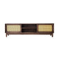 Scandinavian TV Media Console Solid Wood TV Console for Living Room Clearhalo 'furn' 'furn_tv_stands_entertainment_centers' 'Furniture' 'Living Room Furniture' 'TV Stands & Entertainment Centers' 'TV Stands & Media Storage Furniture' 'tv_stands_entertainment_centers' 6664619