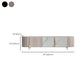 Glam TV Media Stand Enclosed Storage Media Console with Legs