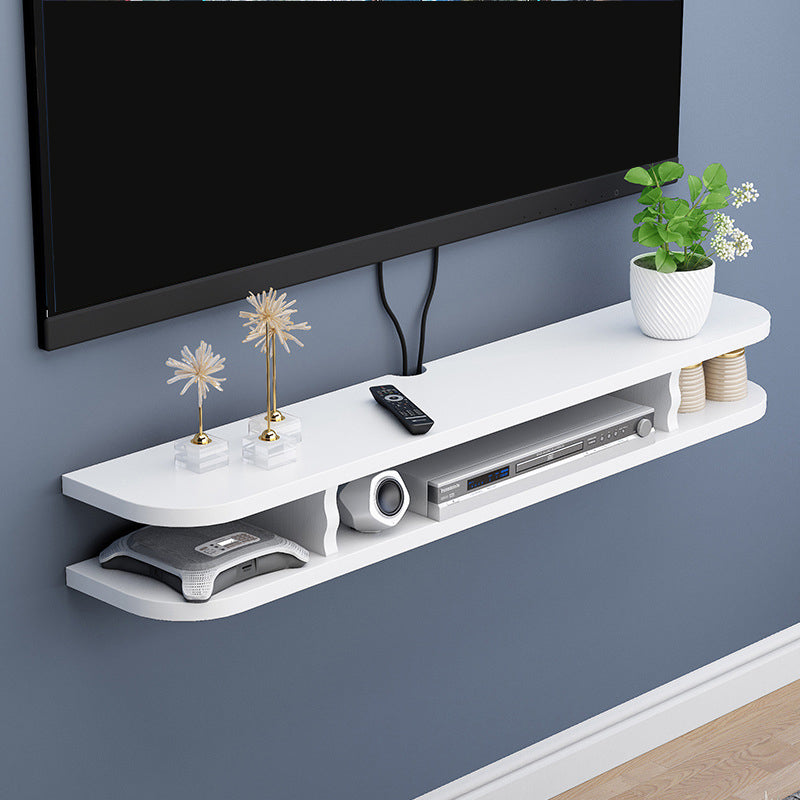 Modern TV Media Stand Wooden TV Stand Console for Living Room White Clearhalo 'furn' 'furn_tv_stands_entertainment_centers' 'Furniture' 'Living Room Furniture' 'TV Stands & Entertainment Centers' 'TV Stands & Media Storage Furniture' 'tv_stands_entertainment_centers' 6664693