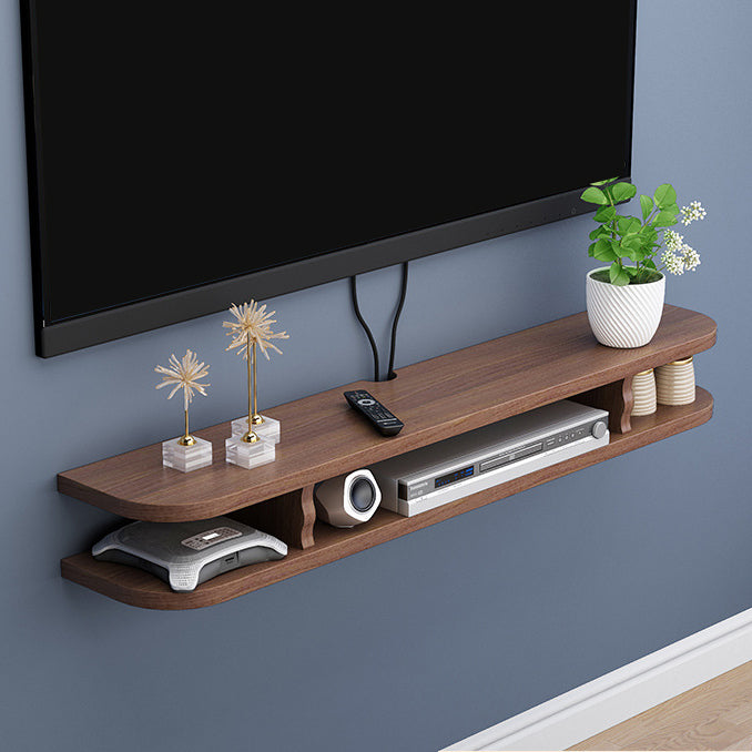 Modern TV Media Stand Wooden TV Stand Console for Living Room Nut-Brown Clearhalo 'furn' 'furn_tv_stands_entertainment_centers' 'Furniture' 'Living Room Furniture' 'TV Stands & Entertainment Centers' 'TV Stands & Media Storage Furniture' 'tv_stands_entertainment_centers' 6664698
