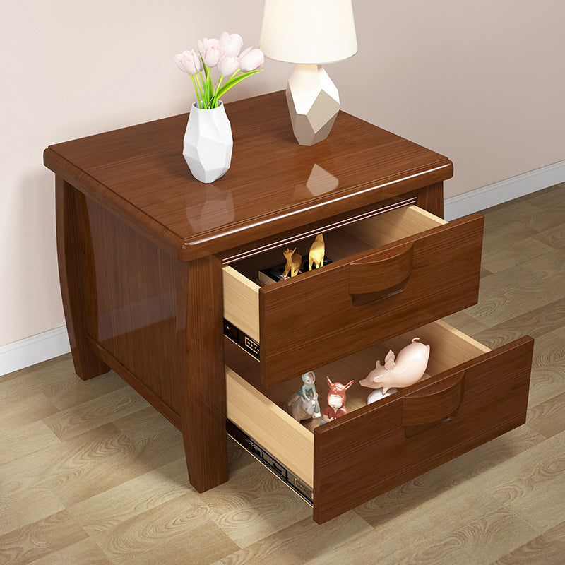 Solid Wood Accent Table Nightstand Modern Bedside Cabinet for Bedroom Clearhalo 'Bedroom Furniture' 'furn' 'furn_night_stand' 'Furniture' 'night_stand' 'Nightstands' 6664730