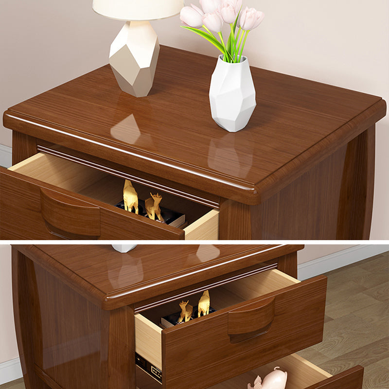 Solid Wood Accent Table Nightstand Modern Bedside Cabinet for Bedroom Clearhalo 'Bedroom Furniture' 'furn' 'furn_night_stand' 'Furniture' 'night_stand' 'Nightstands' 6664736