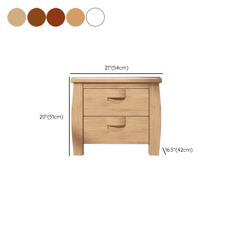 Solid Wood Accent Table Nightstand Modern Bedside Cabinet for Bedroom Clearhalo 'Bedroom Furniture' 'furn' 'furn_night_stand' 'Furniture' 'night_stand' 'Nightstands' 6664740
