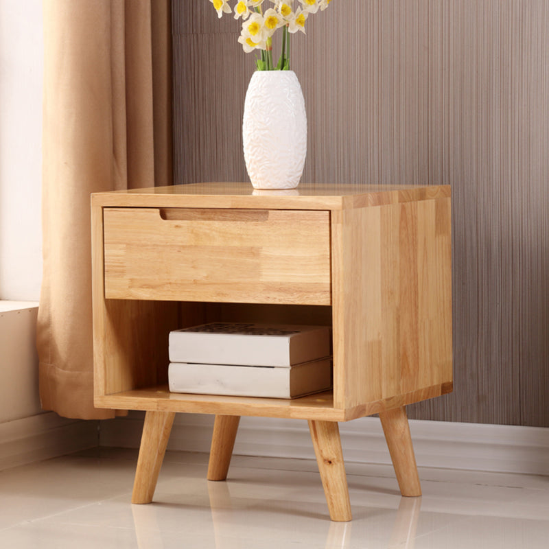 Modern Bedside Cabinet Solid Wood Bed Nightstand for Bedroom Clearhalo 'Bedroom Furniture' 'furn' 'furn_night_stand' 'Furniture' 'night_stand' 'Nightstands' 6664774
