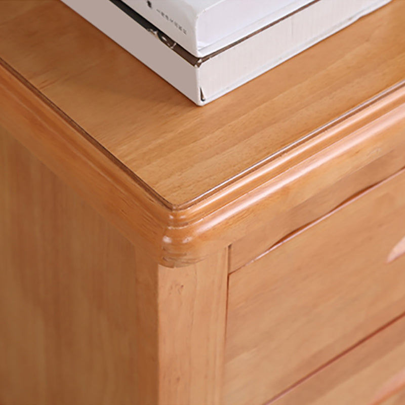 Modern Bed Nightstand Solid Wood Accent Table Nightstand with Drawers Clearhalo 'Bedroom Furniture' 'furn' 'furn_night_stand' 'Furniture' 'night_stand' 'Nightstands' 6664807