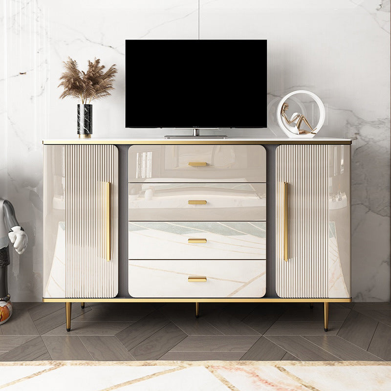 Glam Combo Dresser Wood Storage Chest Dresser with Metal Feet for Bedroom https: res.litfad.com site img item 2022 11 23 6665046 1200x1200.jpg Clearhalo 'Bedroom Furniture' 'Dressers & Chests' 'dressers_chests' 'furn' 'furn_dressers_chests' 'Furniture' 6665046