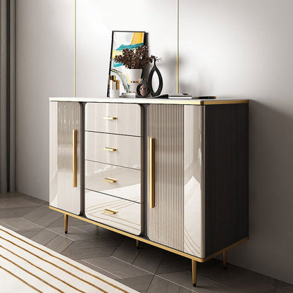 Glam Combo Dresser Wood Storage Chest Dresser with Metal Feet for Bedroom https: res.litfad.com site img item 2022 11 20 6665047 1200x1200.jpg Clearhalo 'Bedroom Furniture' 'Dressers & Chests' 'dressers_chests' 'furn' 'furn_dressers_chests' 'Furniture' 6665047