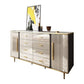 Glam Combo Dresser Wood Storage Chest Dresser with Metal Feet for Bedroom Clearhalo 'Bedroom Furniture' 'Dressers & Chests' 'dressers_chests' 'furn' 'furn_dressers_chests' 'Furniture' 6665055