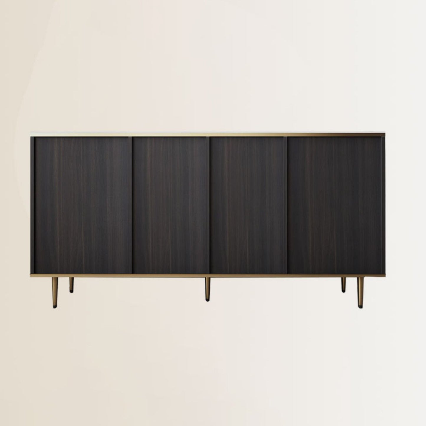 Glam Combo Dresser Wood Storage Chest Dresser with Metal Feet for Bedroom Clearhalo 'Bedroom Furniture' 'Dressers & Chests' 'dressers_chests' 'furn' 'furn_dressers_chests' 'Furniture' 6665056
