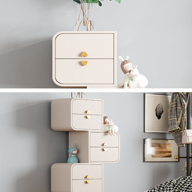 Comò moderno con cassettiera portaoggetti da 15,6 pollici di larghezza con 4/8 cassetti