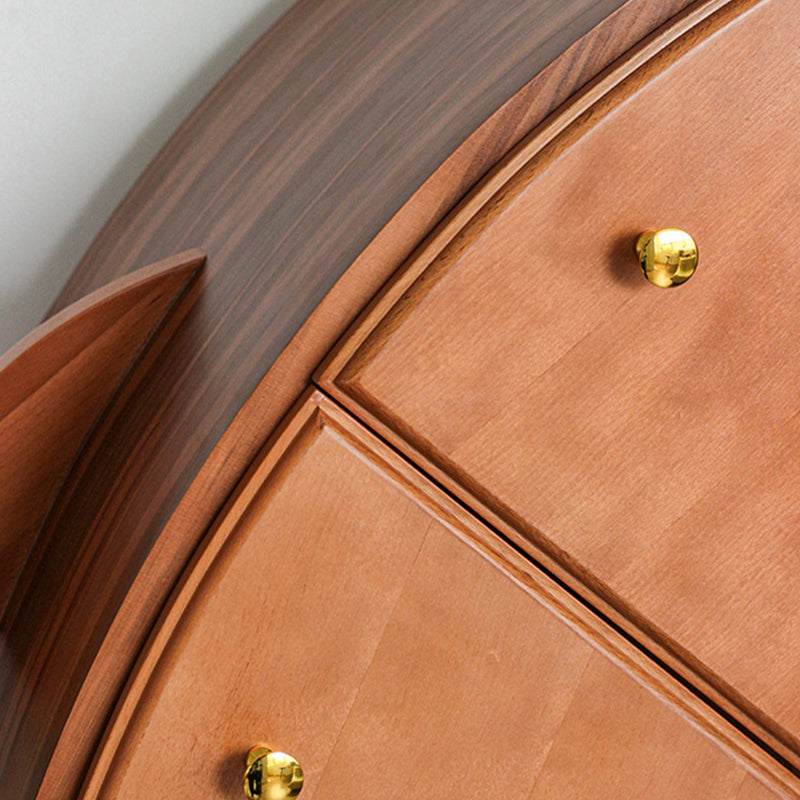 13.65-inch Width Storage Chest Contemporary Dresser with 5 Drawers Clearhalo 'Bedroom Furniture' 'Dressers & Chests' 'dressers_chests' 'furn' 'furn_dressers_chests' 'Furniture' 6665099