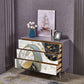 Wooden Storage Chest Dresser Classic Glam Storage Chest with Drawers Clearhalo 'Bedroom Furniture' 'Dressers & Chests' 'dressers_chests' 'furn' 'furn_dressers_chests' 'Furniture' 6665108