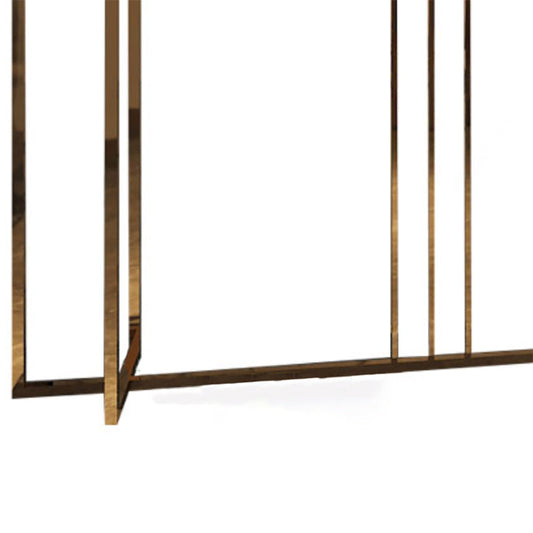 Tavolo console in marmo glam rettangolo di divani della console per hall