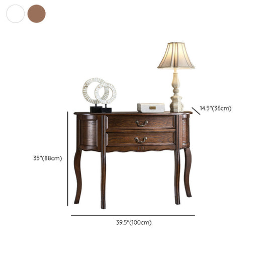 Tavolo da console di Victoria Wood Table per la sala da divano per sala