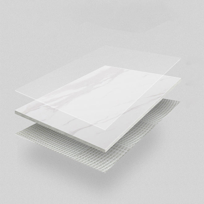 Bureau d'écriture en pierre contemporaine Bureau de bureau de chambre à coucher en blanc avec 3 tiroirs