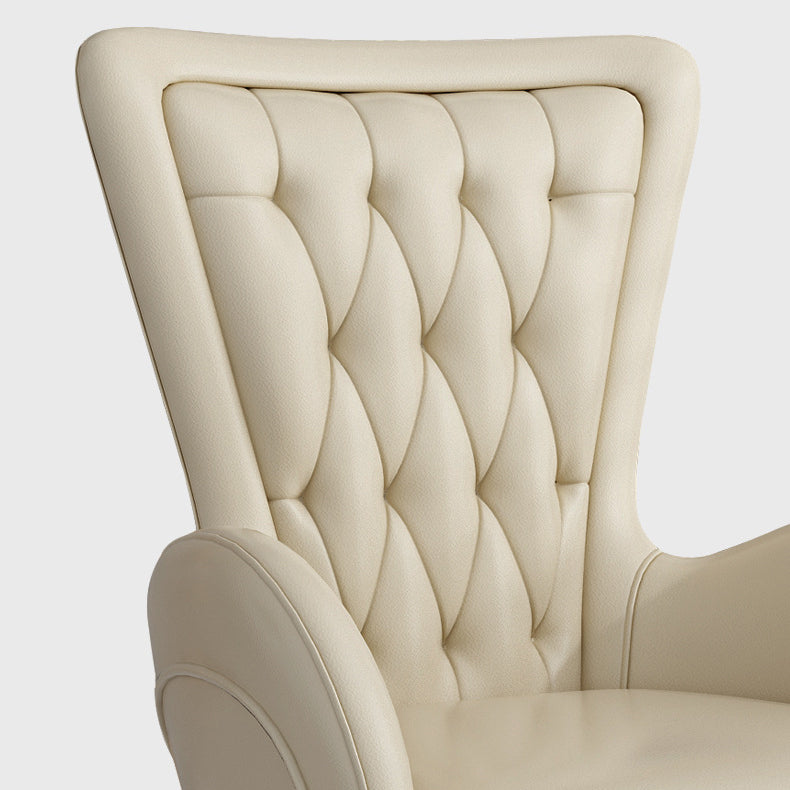 Modern Leather Task Chair Height-adjustable Desk Chair for Office Clearhalo 'furn' 'furn_office_chair' 'Furniture' 'Office Chairs' 'Office Furniture' 'office_chair' 6665649