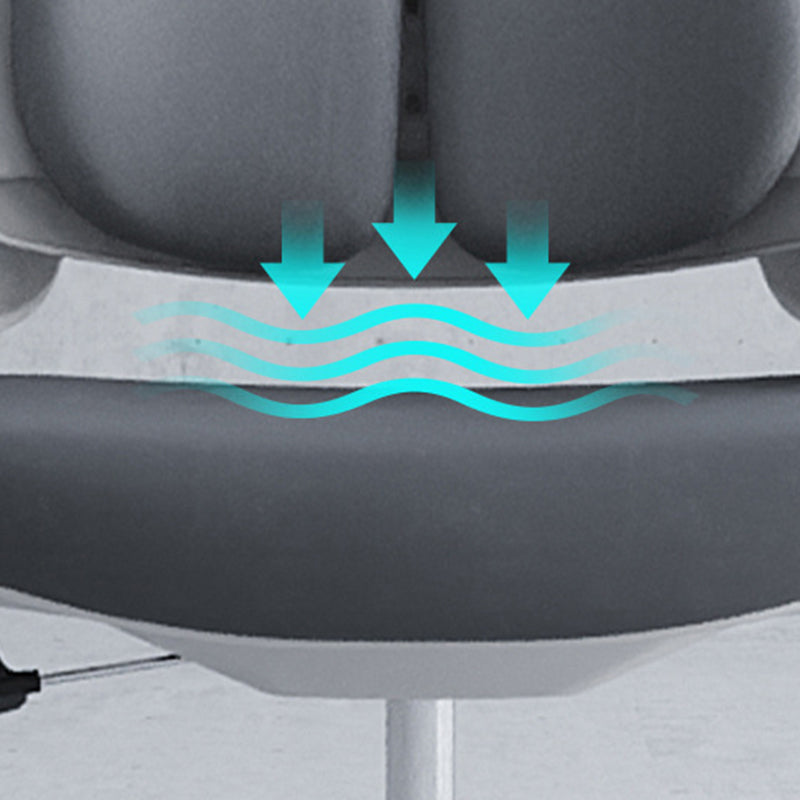 Chaire de chaise de bureau à armes fixes moderne inclus chaise de tâche pour le bureau