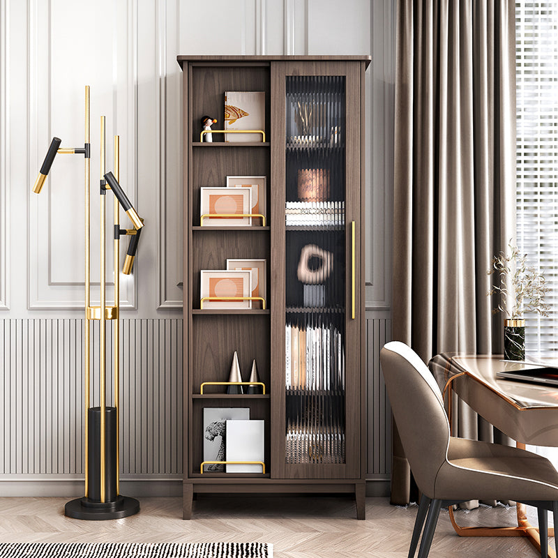 Glam Antique Finish Shelf BOEKKAST standaardboekplank met planken