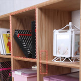 Eigentijdse open back boekenplank houten boekenkast met planken