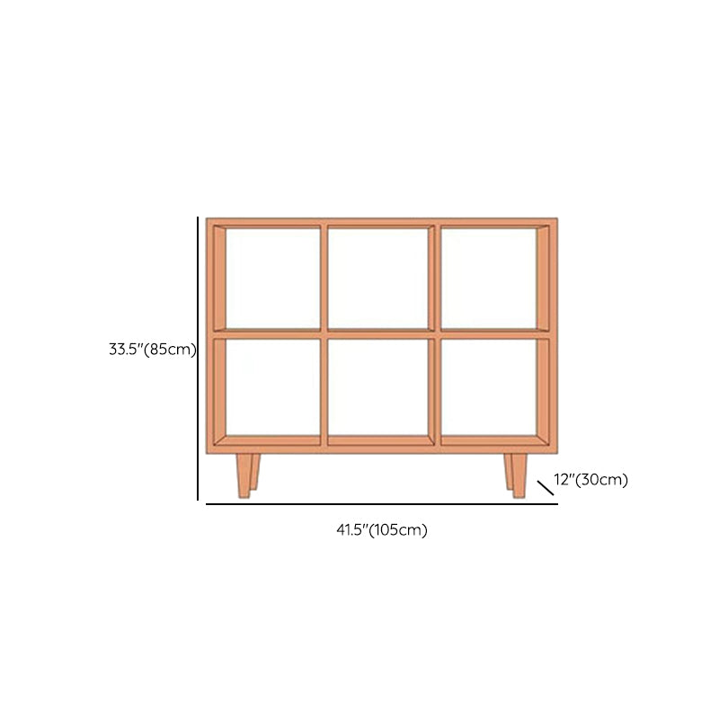 Eigentijdse open back boekenplank houten boekenkast met planken