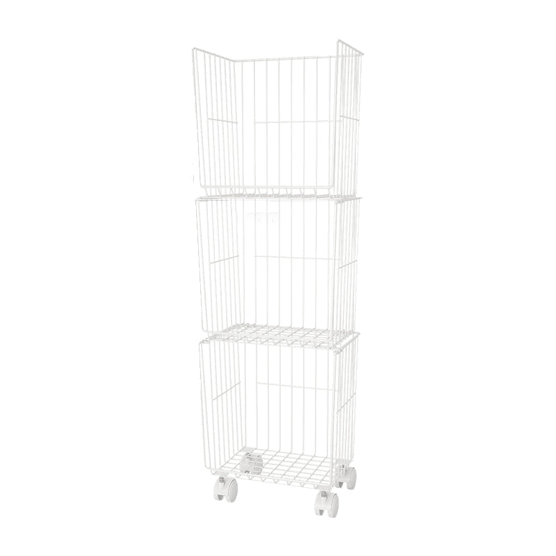 Floating Industrial Bookshelf Metal Frame Bookcase with Shelves