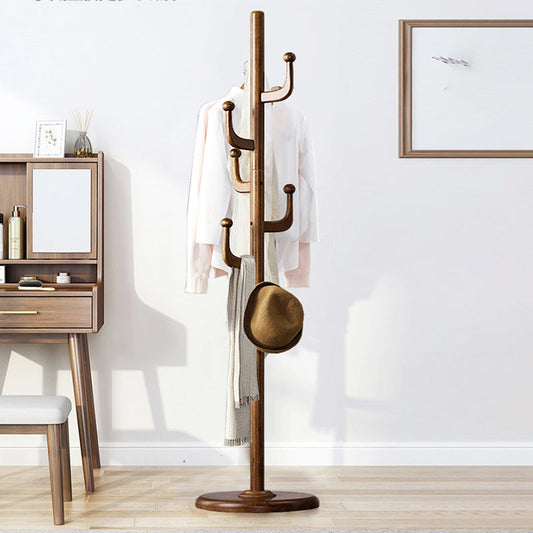 Rastrellino in legno massiccio tradizionale stile tradizionale semplice salotto appendiabiti