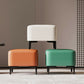 Water Resistant Modern Ottoman Whole Colored Faux Leather Square Ottoman Clearhalo 'furn' 'furn_ottomans_poufs' 'Furniture' 'Living Room Furniture' 'Ottomans & Poufs' 'ottomans_poufs' 6668355