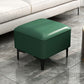 Water Resistant Modern Ottoman Whole Colored Faux Leather Square Ottoman Green 1 Piece Clearhalo 'furn' 'furn_ottomans_poufs' 'Furniture' 'Living Room Furniture' 'Ottomans & Poufs' 'ottomans_poufs' 6668356