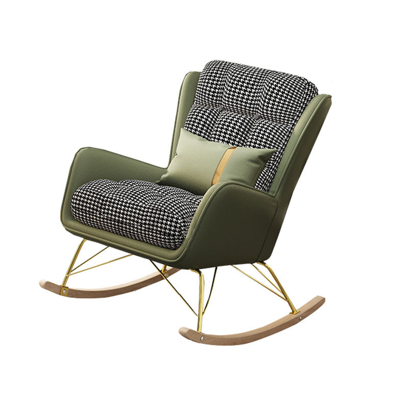 Chaise de meubles de style nordique salon balcon de loisirs chaise à bascule