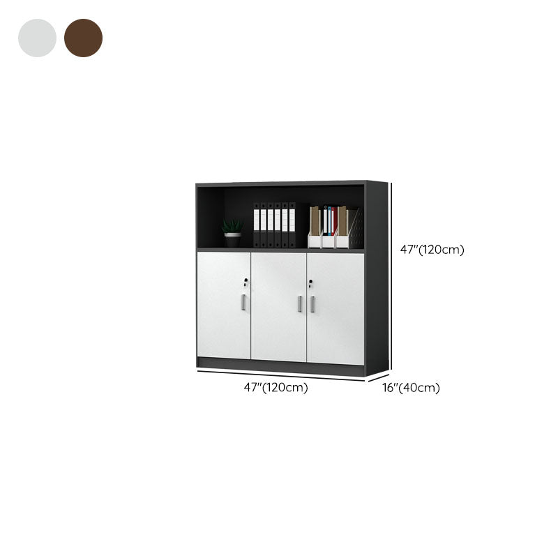 Engineered Wood Vertical Filing Cabinet Contemporary File Cabinet Clearhalo 'Filing Cabinets' 'filling_cabinets' 'furn' 'furn_filling_cabinets' 'Furniture' 'Office Furniture' 6668455