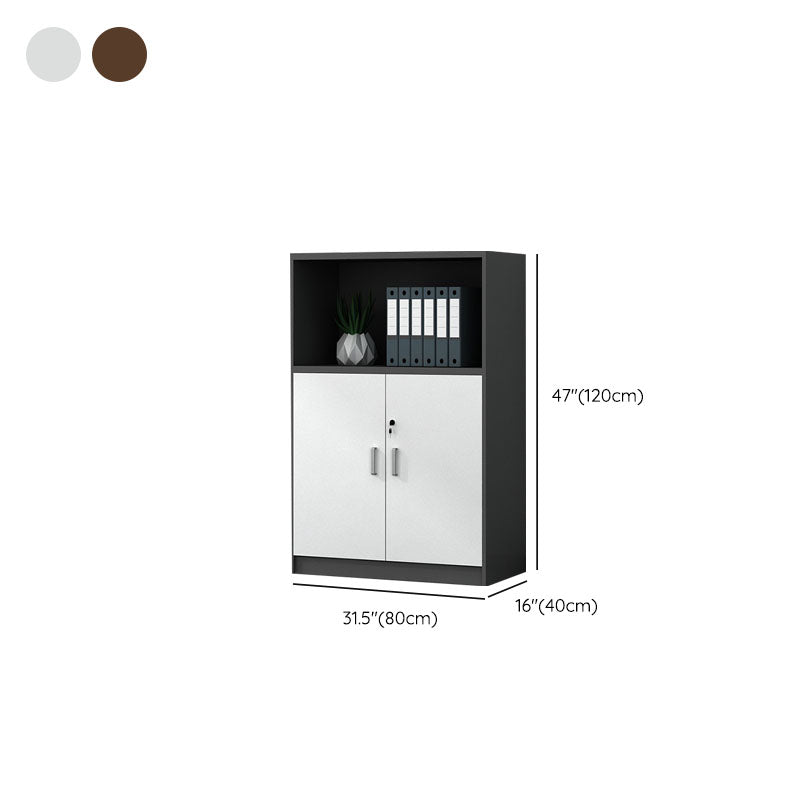 Engineered Wood Vertical Filing Cabinet Contemporary File Cabinet Clearhalo 'Filing Cabinets' 'filling_cabinets' 'furn' 'furn_filling_cabinets' 'Furniture' 'Office Furniture' 6668456