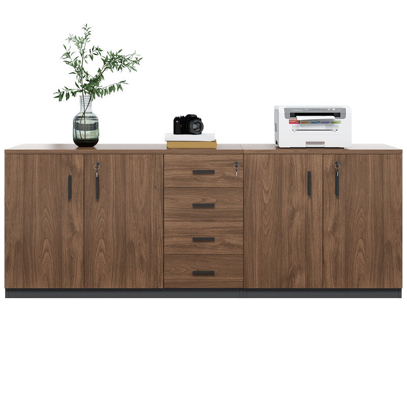 Lateral moderner Aktenschrank konstruierter Holzdateischrank mit Schloss und Lagerung