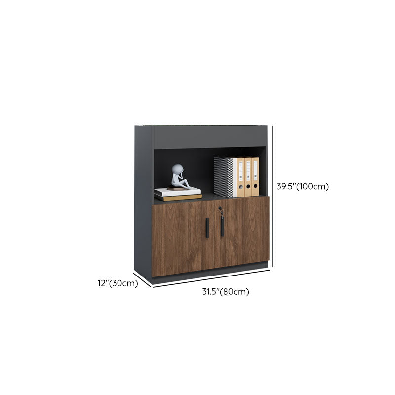 Lateral moderner Aktenschrank konstruierter Holzdateischrank mit Schloss und Lagerung