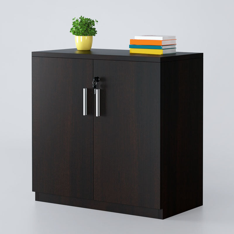 Gabinete de madera de ingeniería Archivo contemporáneo de archivo de pedestal