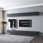 Modern Wood TV Media Stand Wall-mounted TV Console for Living Room Clearhalo 'furn' 'furn_tv_stands_entertainment_centers' 'Furniture' 'Living Room Furniture' 'TV Stands & Entertainment Centers' 'TV Stands & Media Storage Furniture' 'tv_stands_entertainment_centers' 6668991