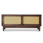 Mobile TV in legno massello Console TV scandinava per soggiorno