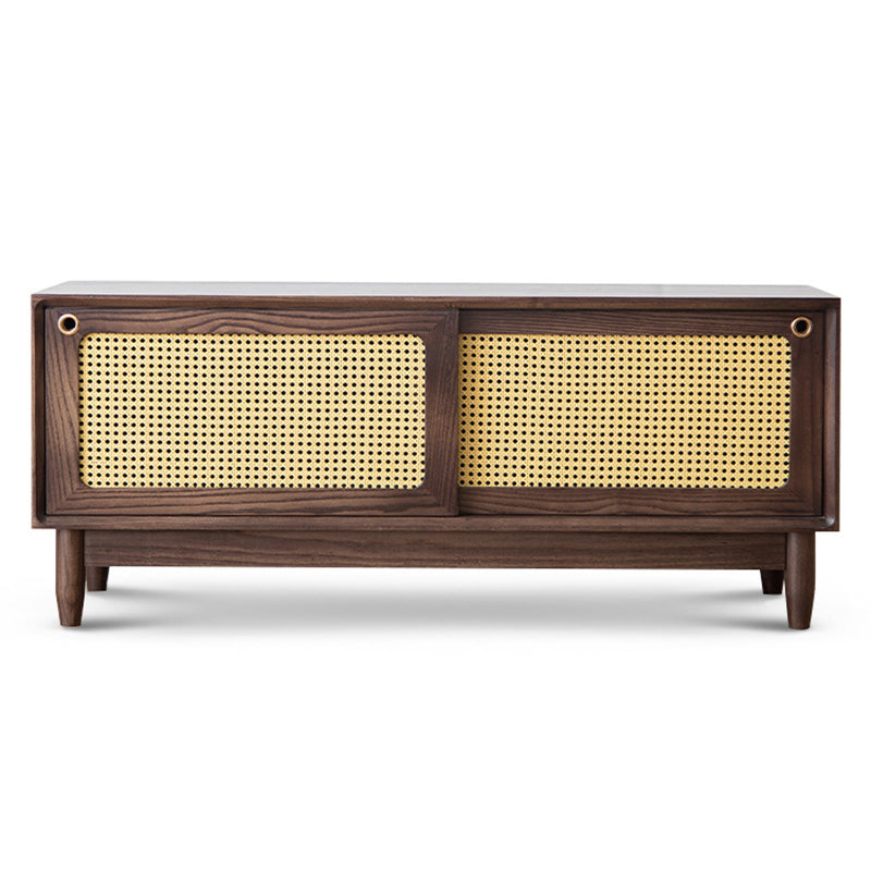 Mobile TV in legno massello Console TV scandinava per soggiorno