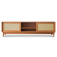 Mobile TV in legno massello Console TV scandinava per soggiorno