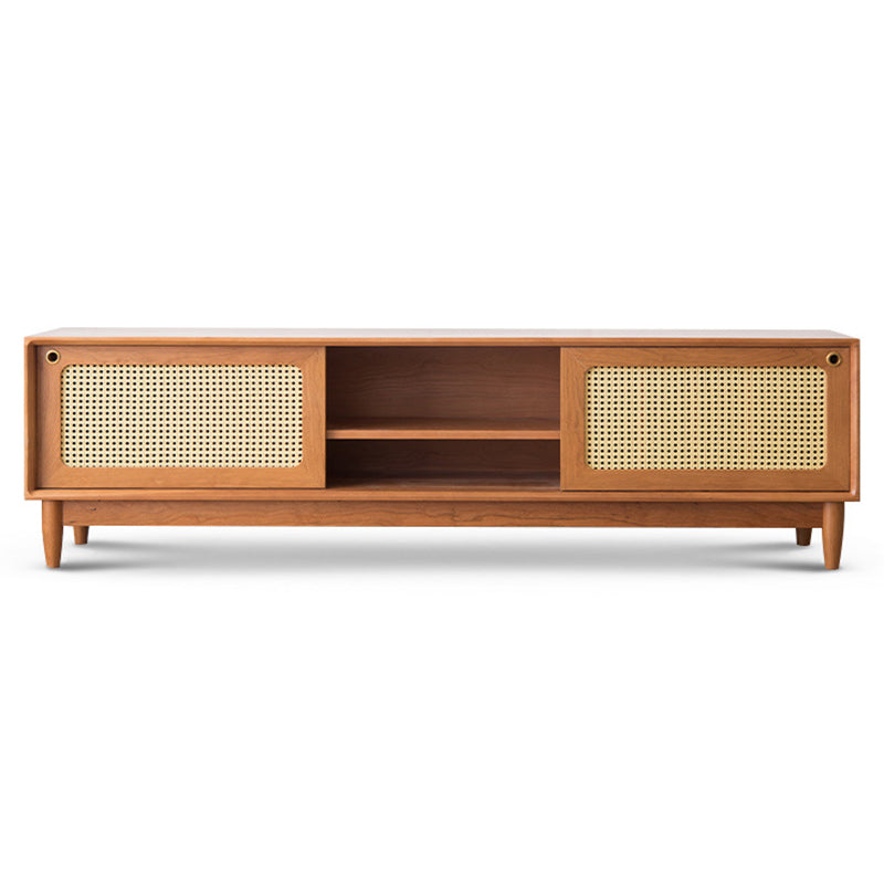 Mobile TV in legno massello Console TV scandinava per soggiorno
