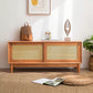 Mobile TV in legno massello Console TV scandinava per soggiorno