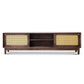 Mobile TV in legno massello Console TV scandinava per soggiorno