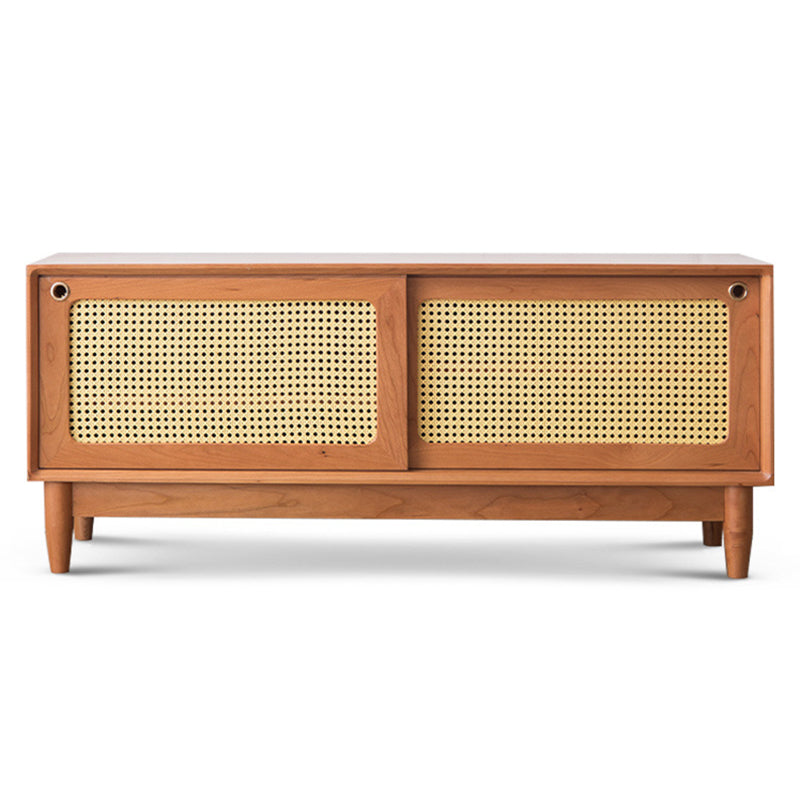 Mobile TV in legno massello Console TV scandinava per soggiorno