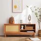 Mobile TV in legno massello Console TV scandinava per soggiorno