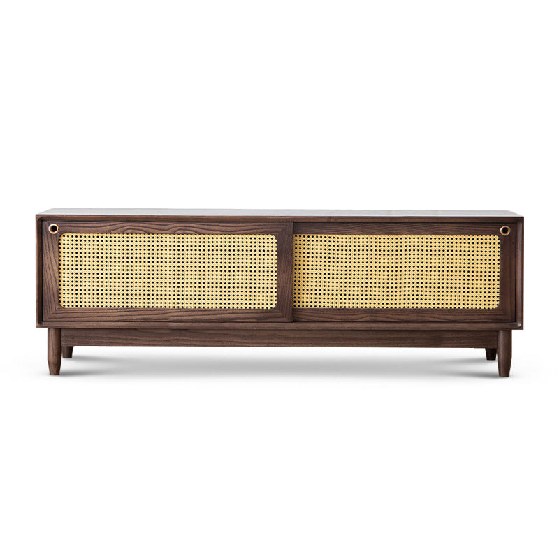 Mobile TV in legno massello Console TV scandinava per soggiorno