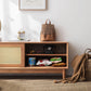 Mobile TV in legno massello Console TV scandinava per soggiorno