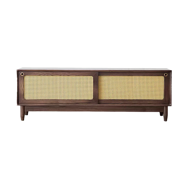 Mobile TV in legno massello Console TV scandinava per soggiorno