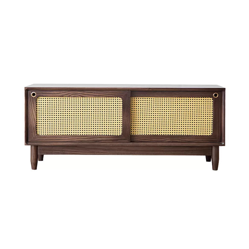Mobile TV in legno massello Console TV scandinava per soggiorno