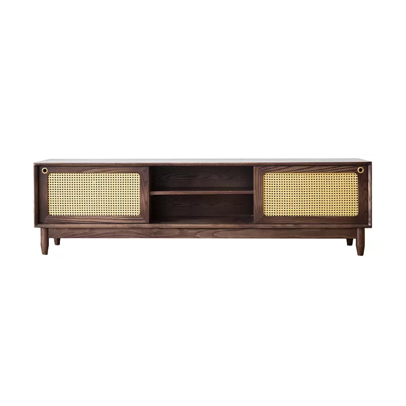 Mobile TV in legno massello Console TV scandinava per soggiorno