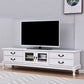 Modern TV Media Console Wooden TV Media Stand with 4 Drawers White Clearhalo 'furn' 'furn_tv_stands_entertainment_centers' 'Furniture' 'Living Room Furniture' 'TV Stands & Entertainment Centers' 'TV Stands & Media Storage Furniture' 'tv_stands_entertainment_centers' 6669027