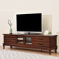 Modern TV Media Console Wooden TV Media Stand with 4 Drawers Coffee Clearhalo 'furn' 'furn_tv_stands_entertainment_centers' 'Furniture' 'Living Room Furniture' 'TV Stands & Entertainment Centers' 'TV Stands & Media Storage Furniture' 'tv_stands_entertainment_centers' 6669029